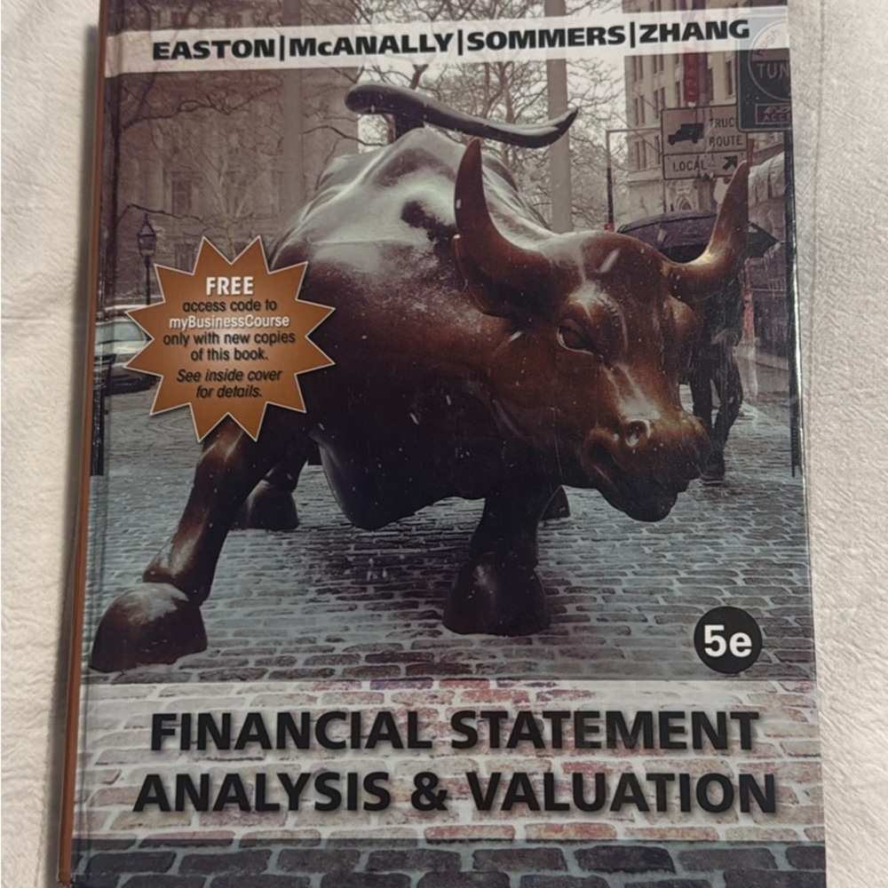 Financial Statement Analysis & Valuation Book